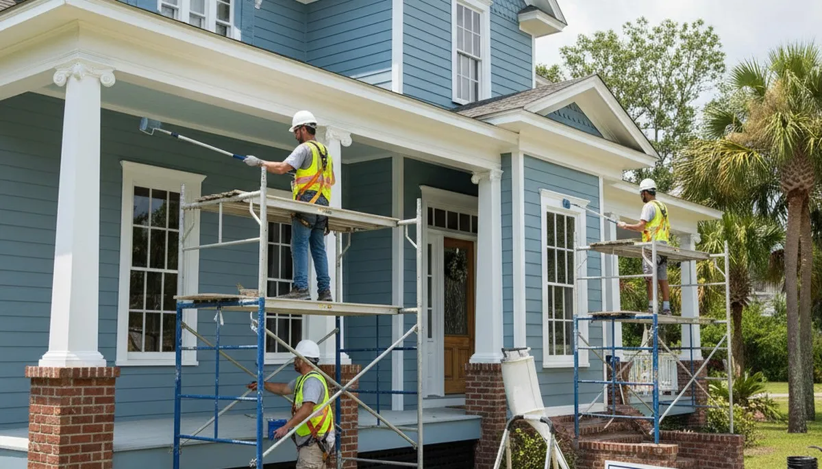 Painting contractors in New Orleans, LA providing professional interior and exterior painting services