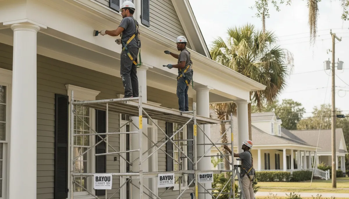 Painting contractors in New Orleans, LA providing professional interior and exterior painting services