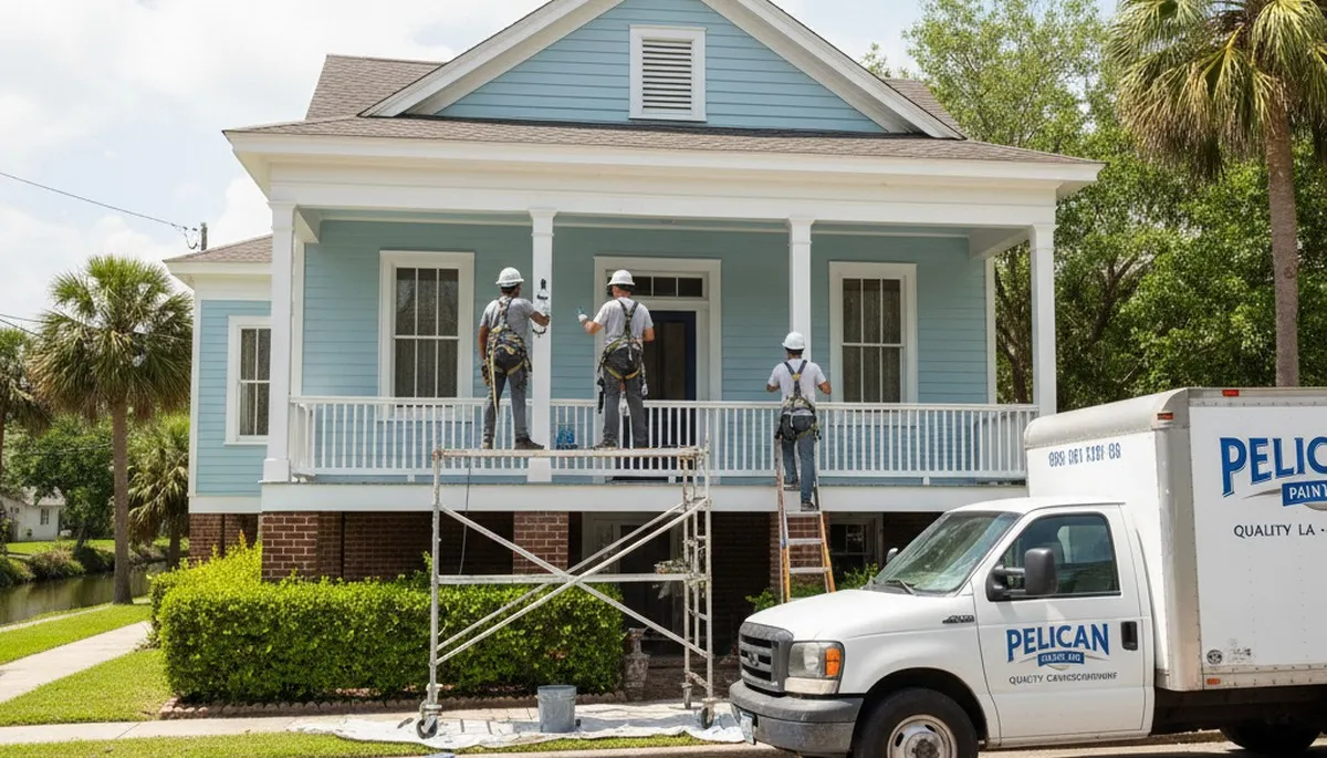 Painting contractors in New Orleans, LA providing professional interior and exterior painting services