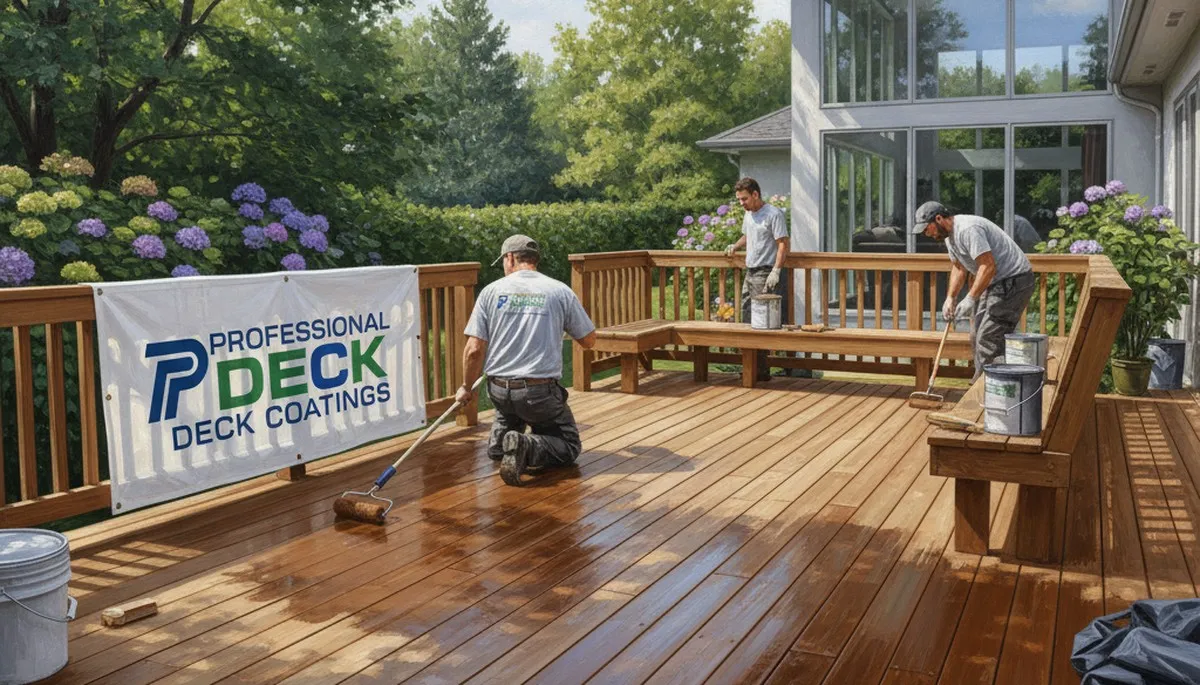 New Orleans deck painting service for wood protection in hot, humid weather
