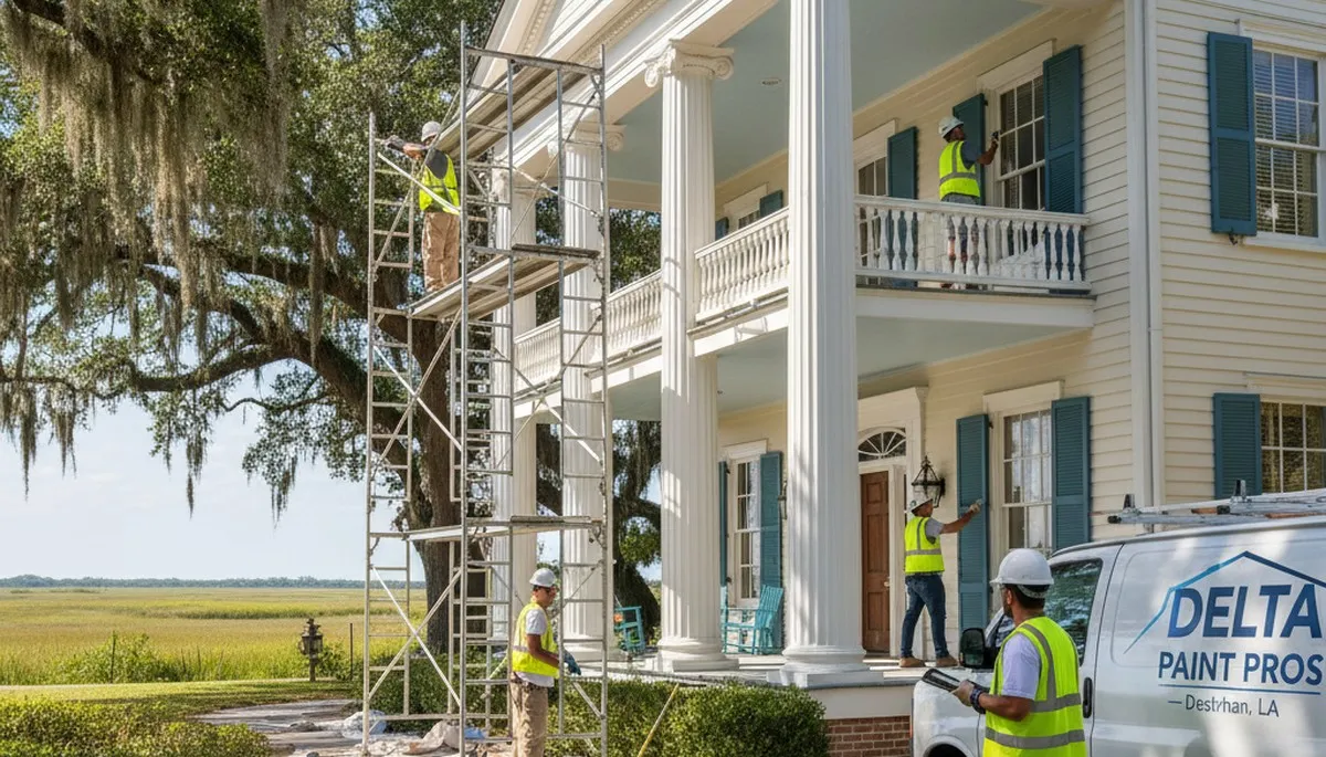 Painting contractors in New Orleans, LA providing professional residential and commercial painting services