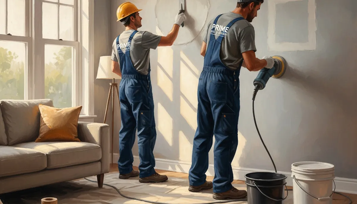 New Orleans drywall repair for cracks, holes, and water damage by Paint Pros