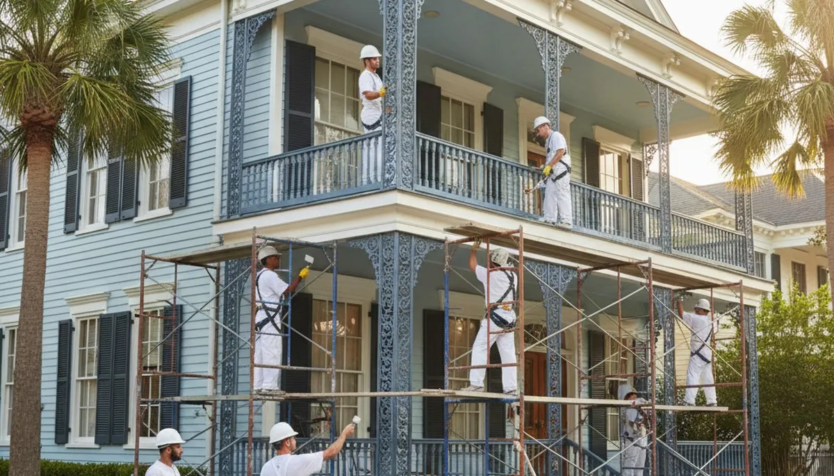 Painting contractors serving New Orleans, LA for residential and commercial interior and exterior projects