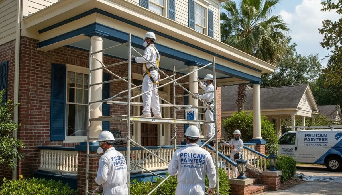 Painting contractors in New Orleans, LA providing professional interior and exterior painting services