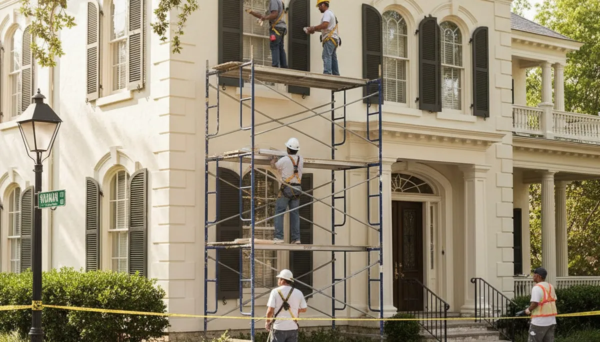 Painting contractors in New Orleans, LA providing professional residential and commercial painting services