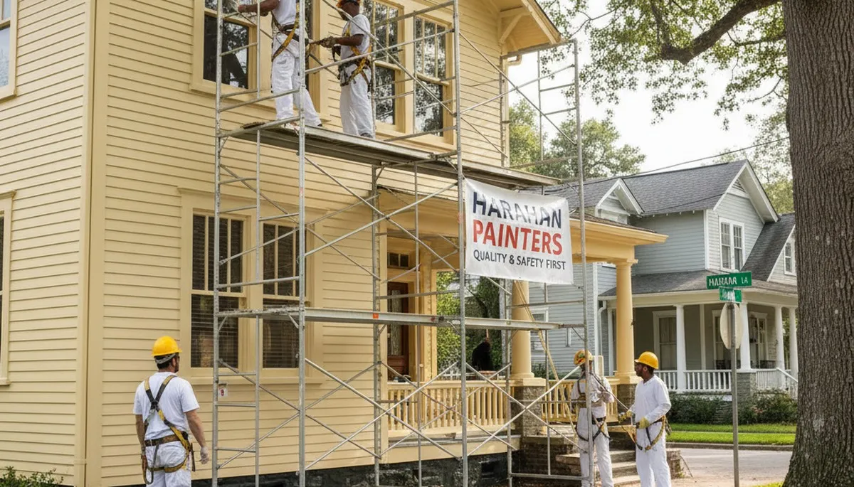 Painting contractors in New Orleans, LA providing professional interior and exterior painting services