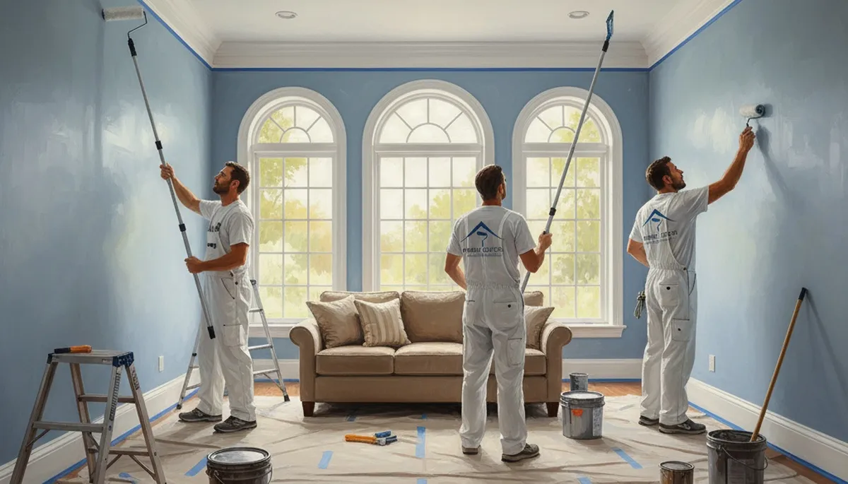 Interior house painting in New Orleans, LA by New Orleans Paint Pros