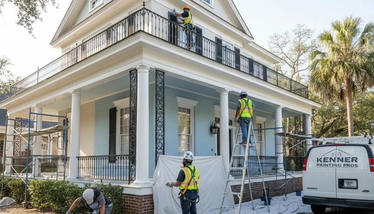 Painting contractors in New Orleans, LA providing professional interior and exterior painting services