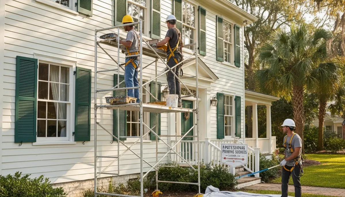 Painting contractors in New Orleans, LA providing professional interior and exterior painting services