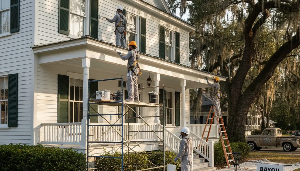 Painting contractors in New Orleans, LA for interior and exterior home painting services