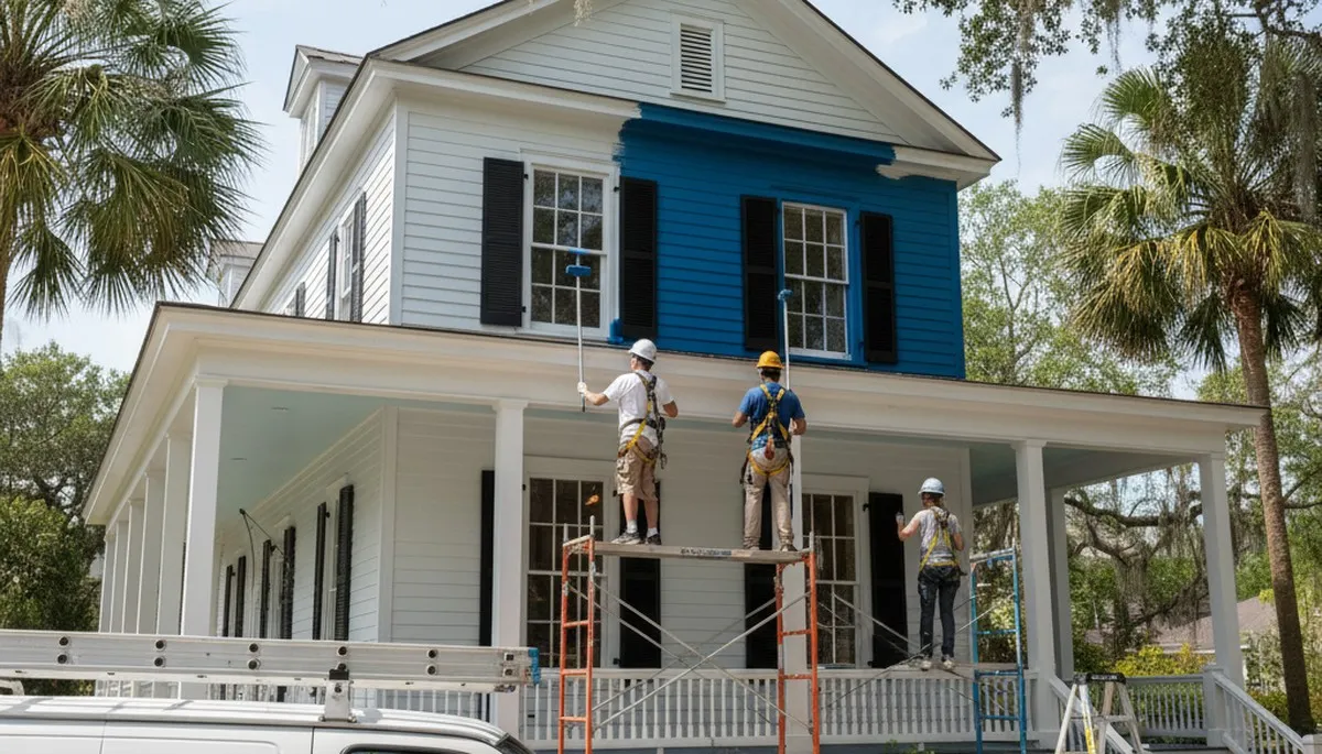 Painting contractors in New Orleans, LA providing professional exterior and interior painting services