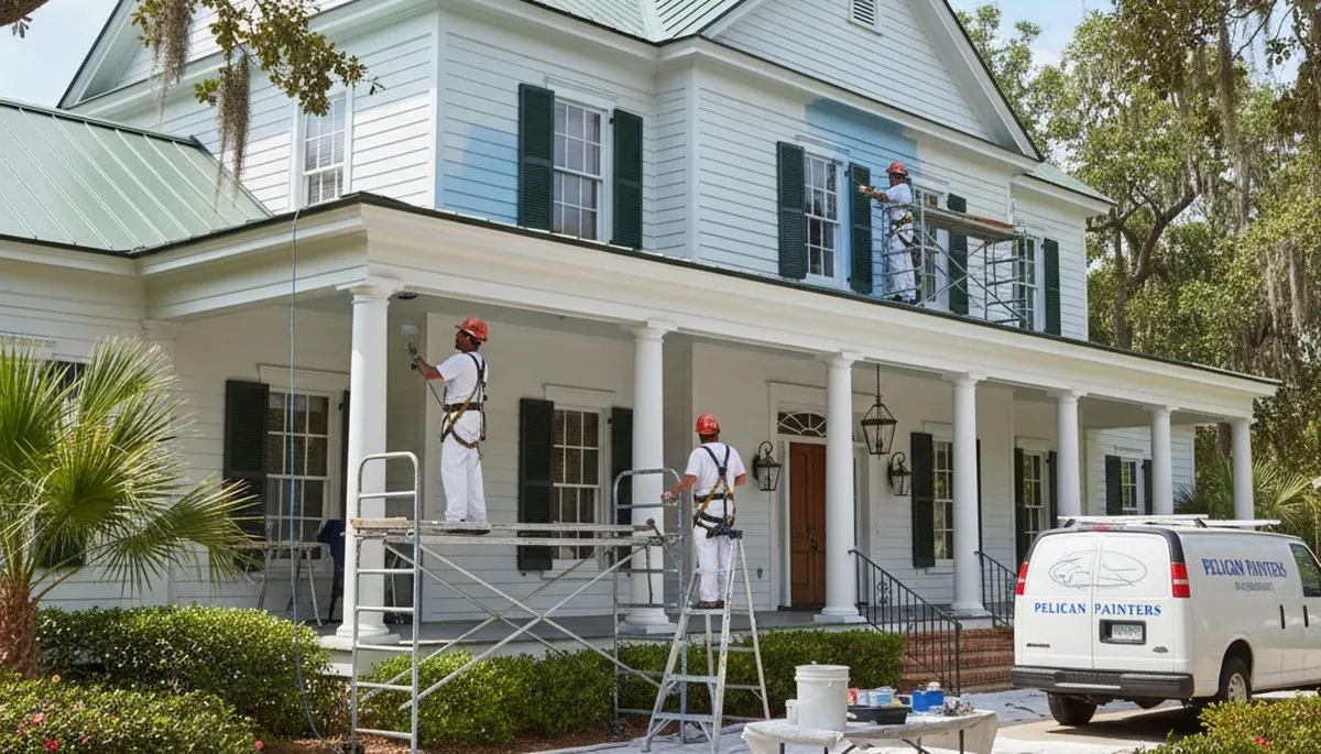 Painting contractors in New Orleans, LA providing professional interior and exterior painting services