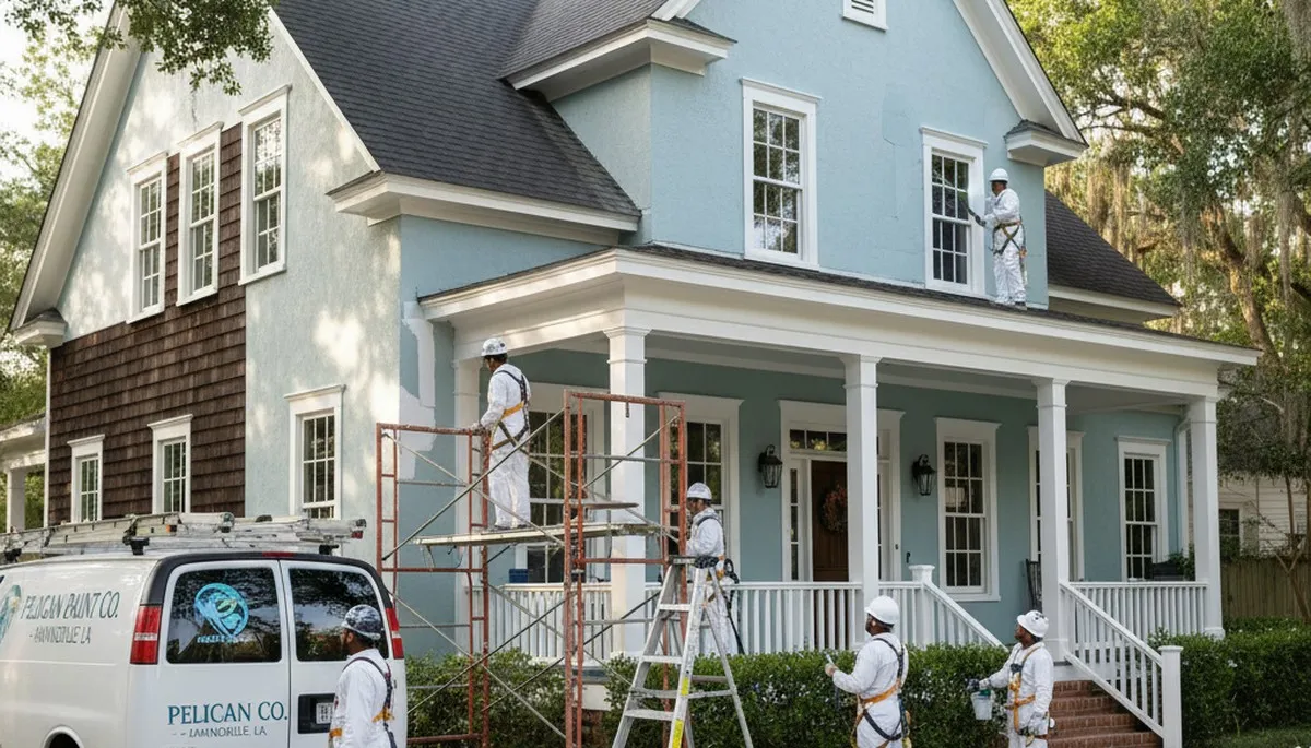 Painting contractors in New Orleans, LA providing professional interior and exterior painting services