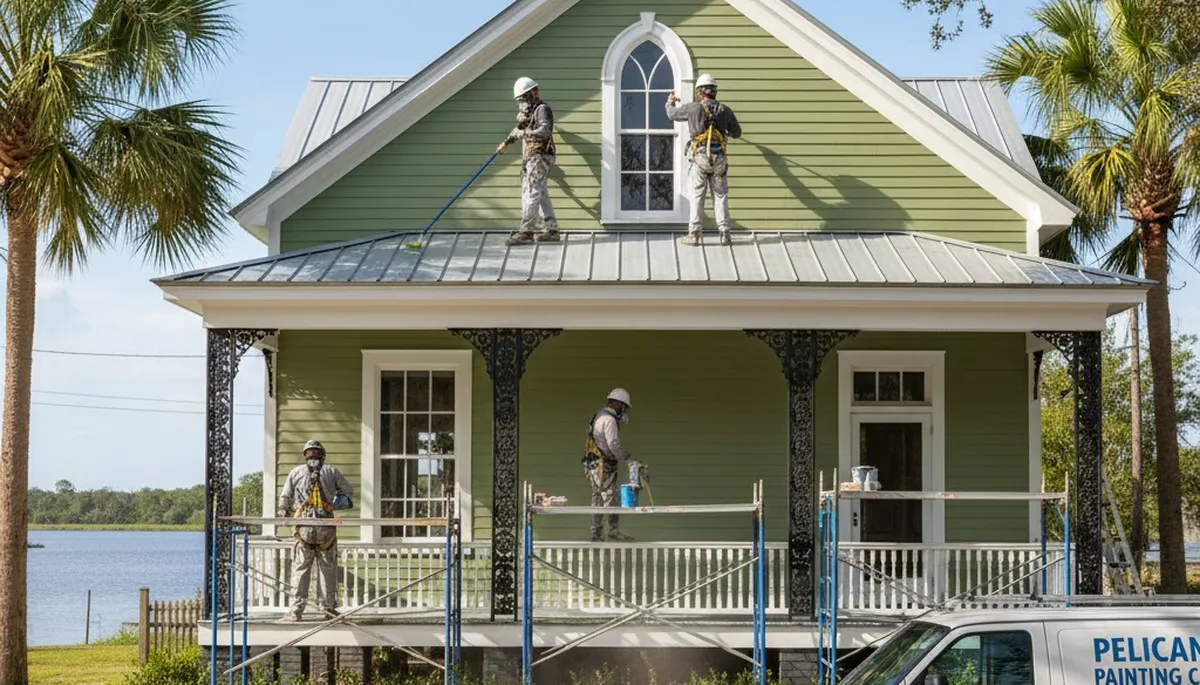 Painting contractors in New Orleans, LA providing professional interior and exterior services