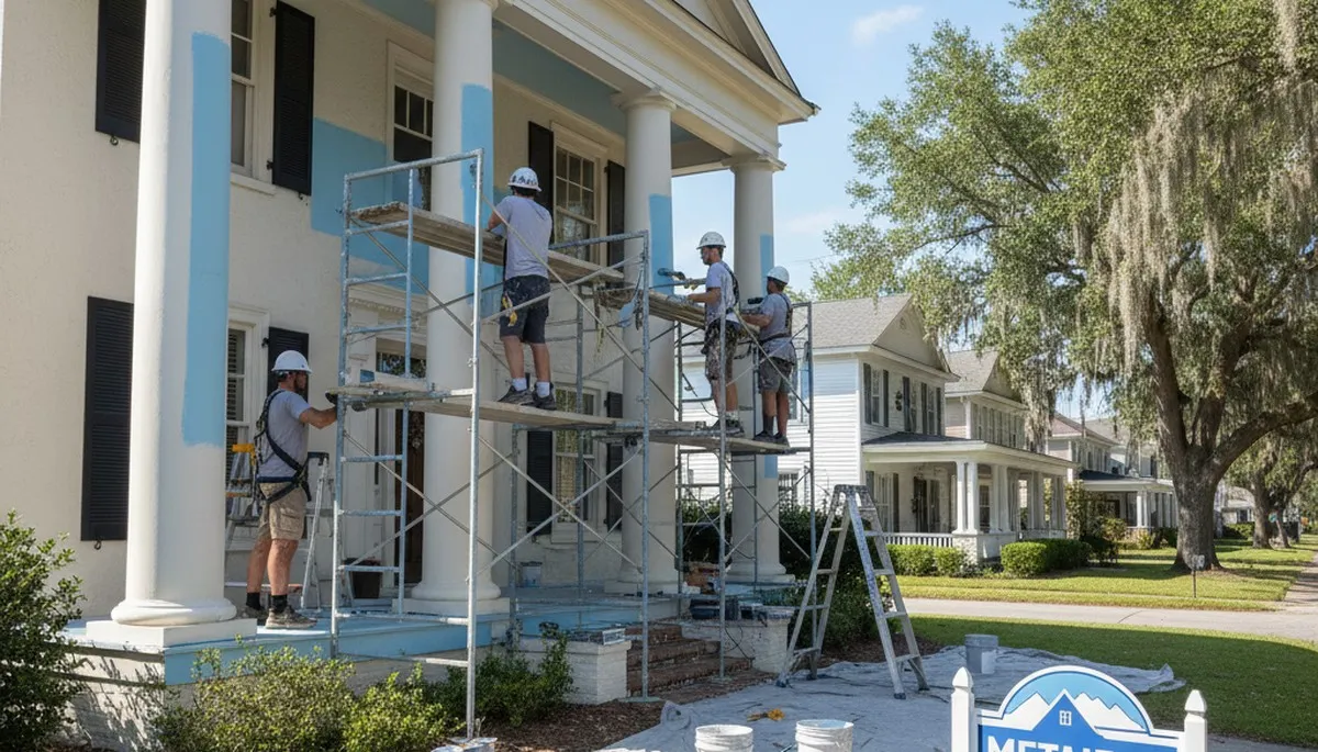 Painting contractors in New Orleans, LA providing professional interior and exterior painting services