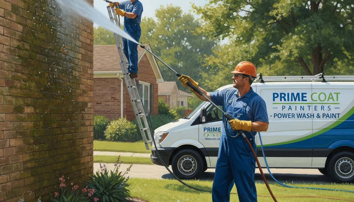 Pressure cleaning exterior surfaces in New Orleans, LA by New Orleans Paint Pros
