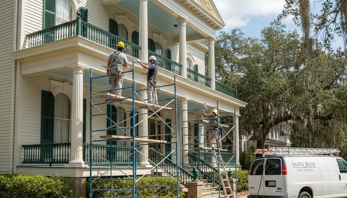 Painting contractors in New Orleans, LA providing professional interior and exterior painting services
