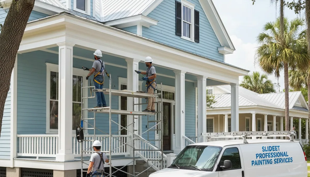 Painting contractors in New Orleans, LA providing professional interior and exterior painting services