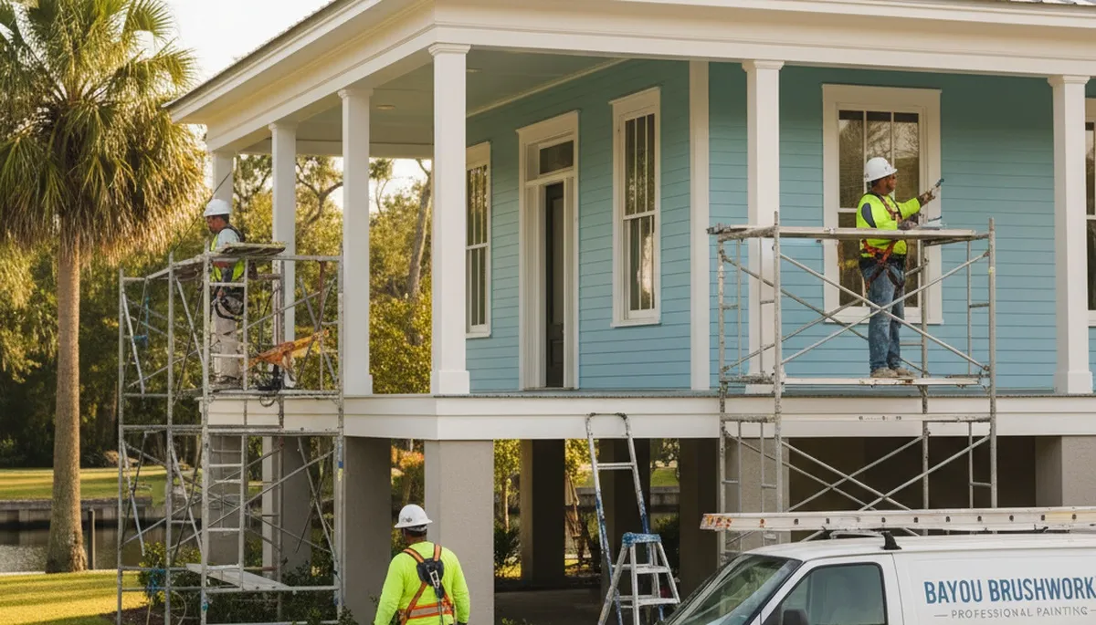Painting contractor in New Orleans, LA providing professional interior and exterior painting services