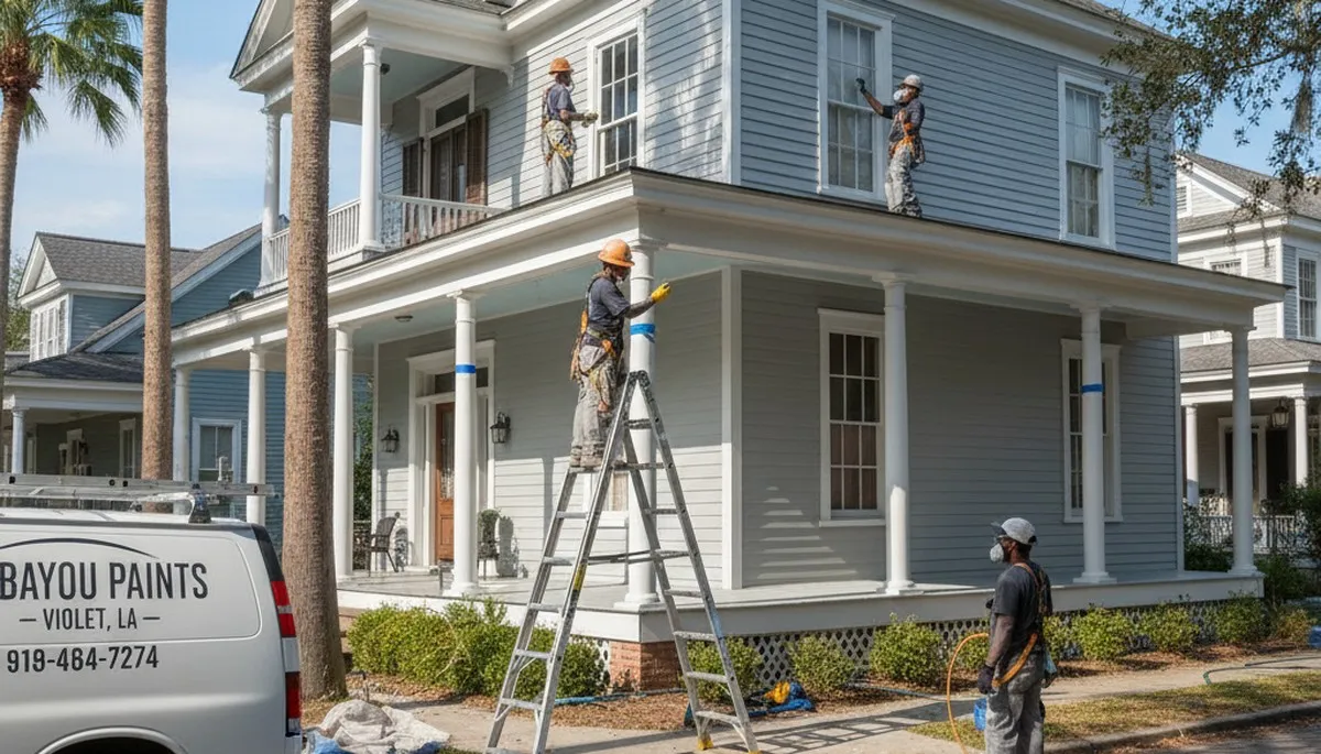 Painting contractors in New Orleans, LA serving homes and businesses with professional painting services