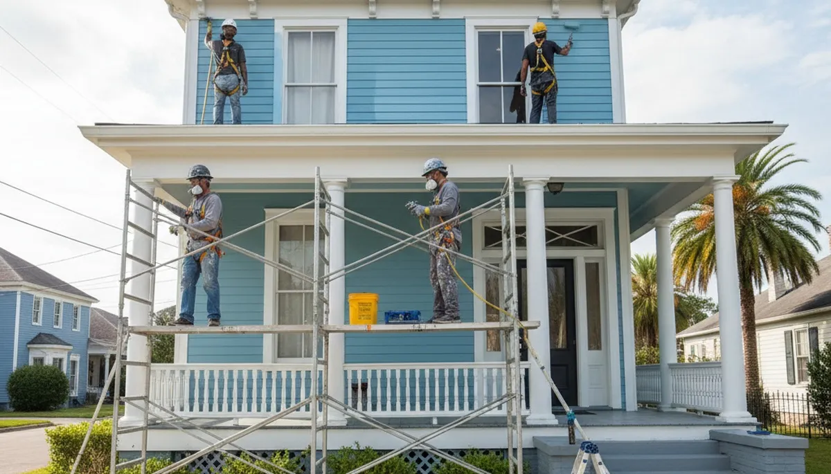 Painting contractor service in New Orleans, LA for residential and commercial projects